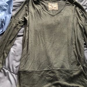 Green sweater size large